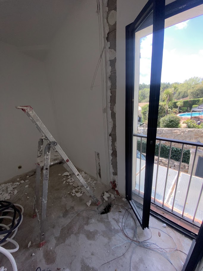 Rénovation complète d'un appartement à Valbonne7